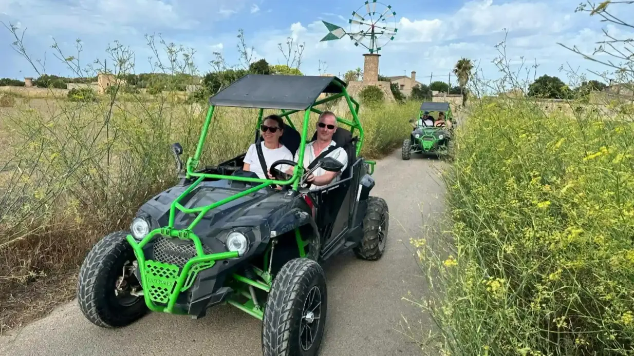 Palma de Mallorca: Excursión en Buggy + Parada opcional para nadar