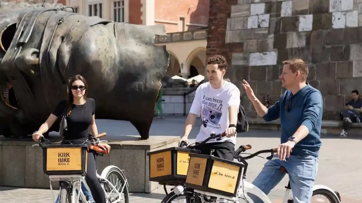 Krakau: Jüdisches Viertel Geführte Fahrrad Tour Bereitgestellt von V&G COMPANY Sp.z.o.o