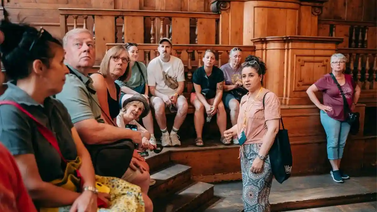 Bologne : visite guidée à pied + entrée à l'Archiginnasio