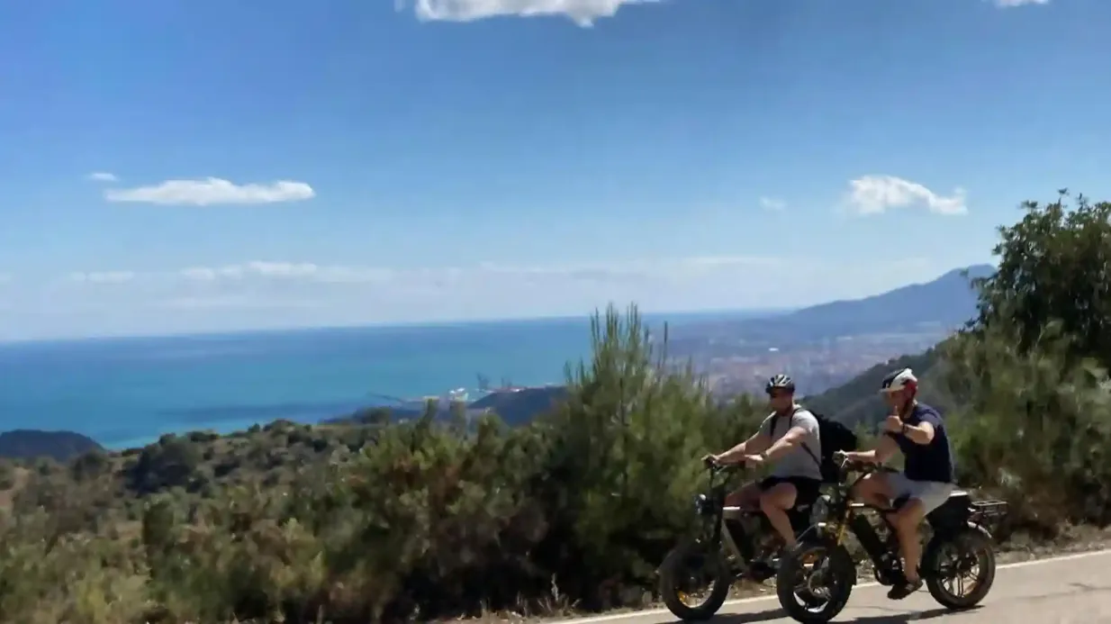Málaga : Visite guidée à vélo E-Fat
