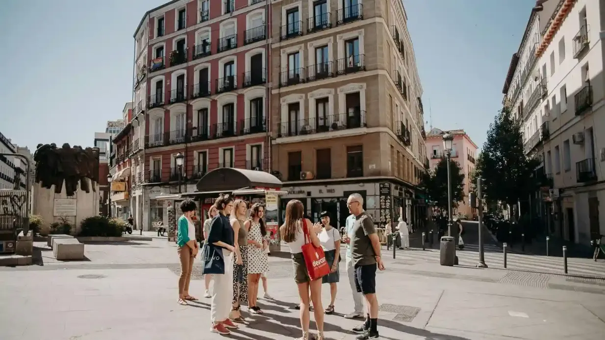 Madrid: Aula de culinária de paella e tapas + visita ao mercado