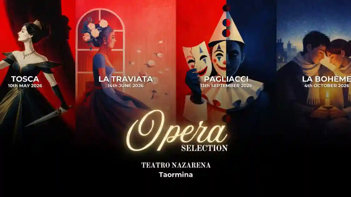 Opéra italien de Taormina : Sélection de spectacles + collations et boissons