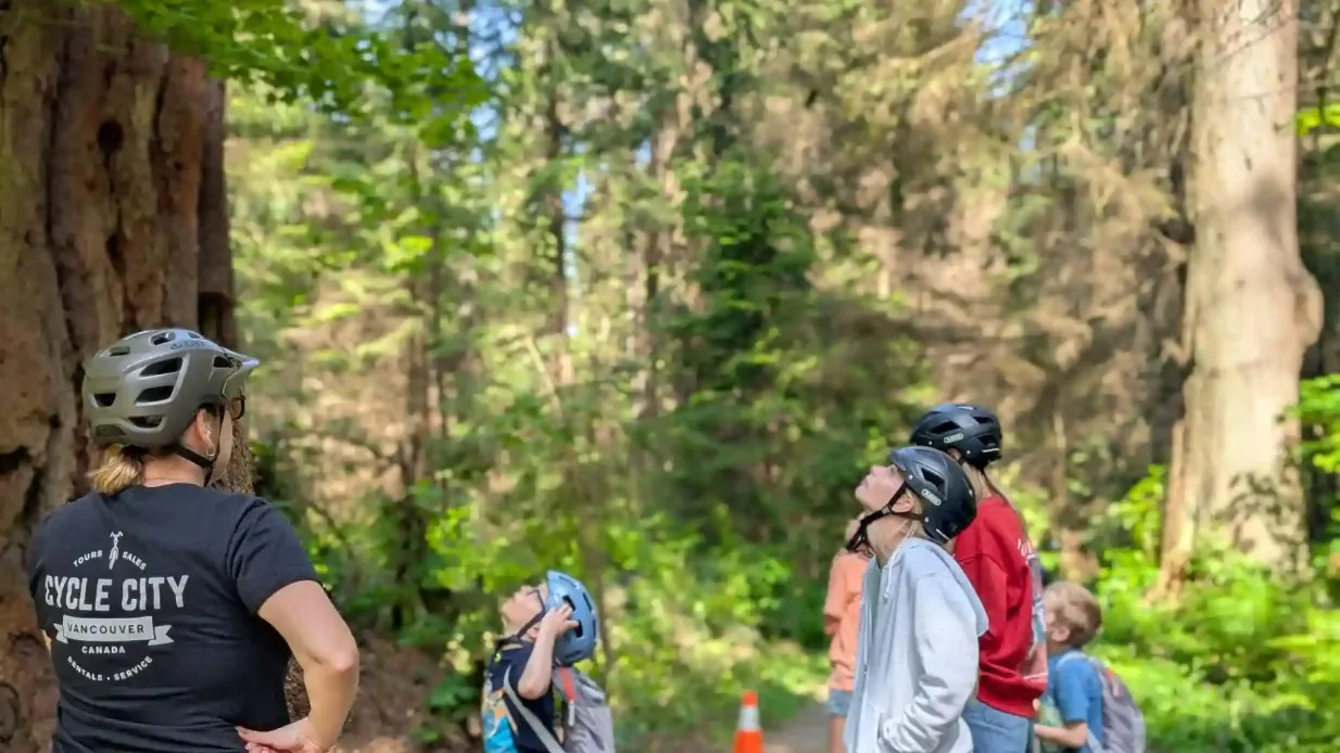 Vancouver: Familie Stanley Park Fahrrad Tour Bereitgestellt von VANCOUVER BICYCLE TOURS INC