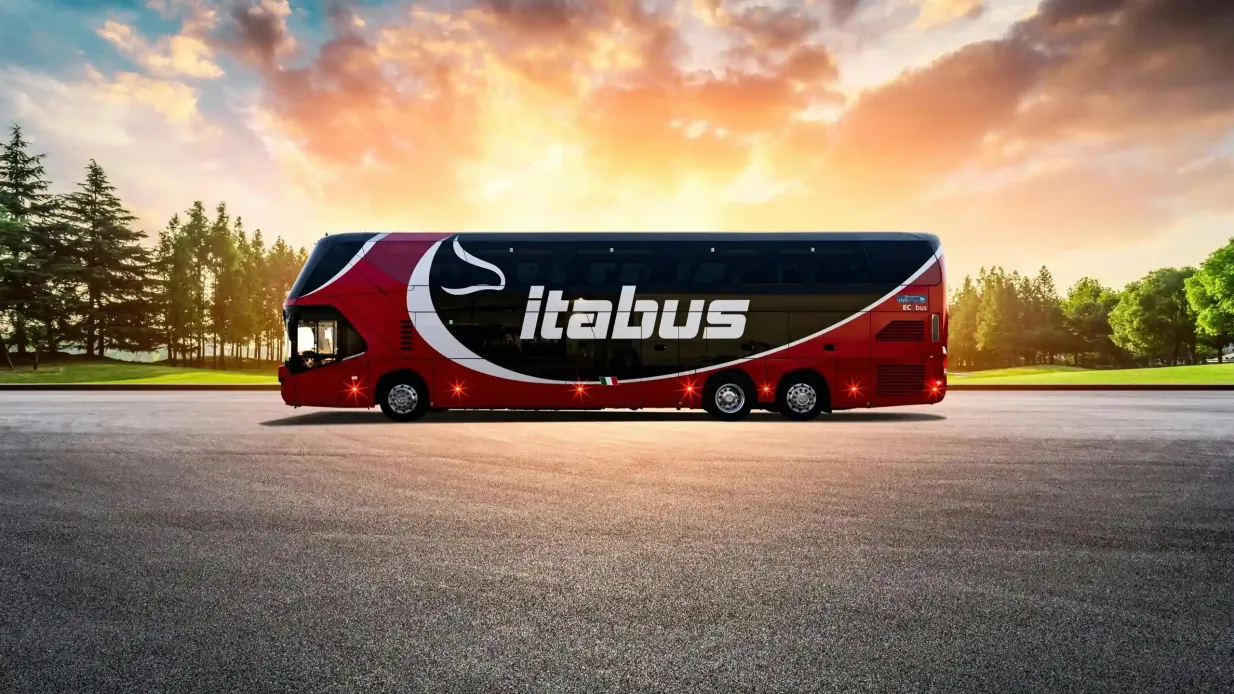 Aéroport de Fiumicino : Itabus Transfert en bus vers Naples