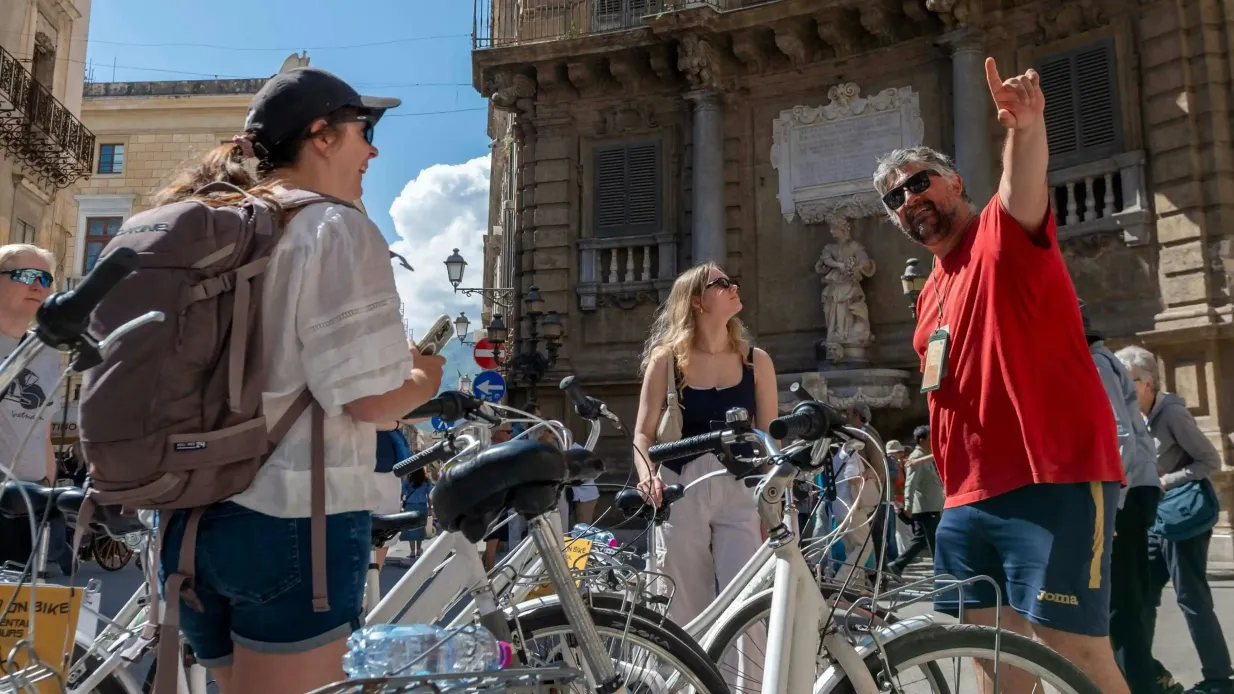 Palermo: Geführte Fahrrad Tour