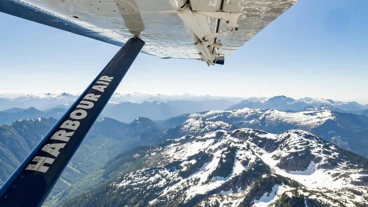 Glaciar Whistler: Excursión en hidroavión