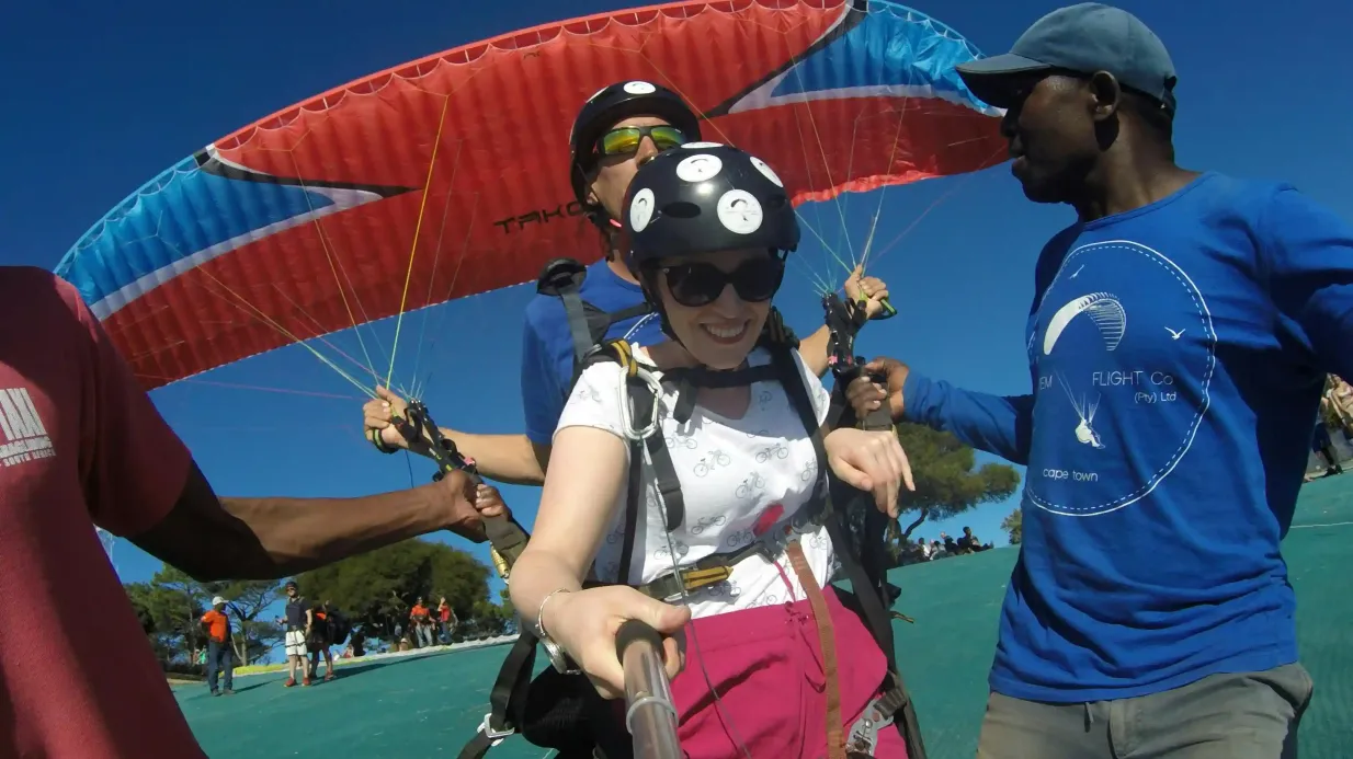 Le Cap : expérience de parapente en tandem Fournie par The Tandem Flight Co