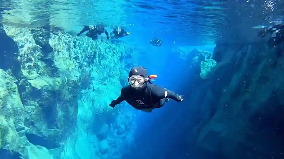 Silfra: Guided Wetsuit Snorkeling