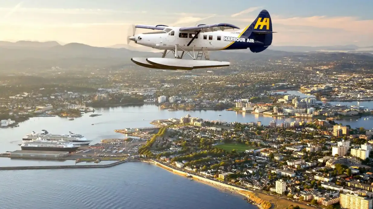 Victoria: Erweiterte Tour mit dem Wasserflugzeug - Stadt, Küste und Inseln