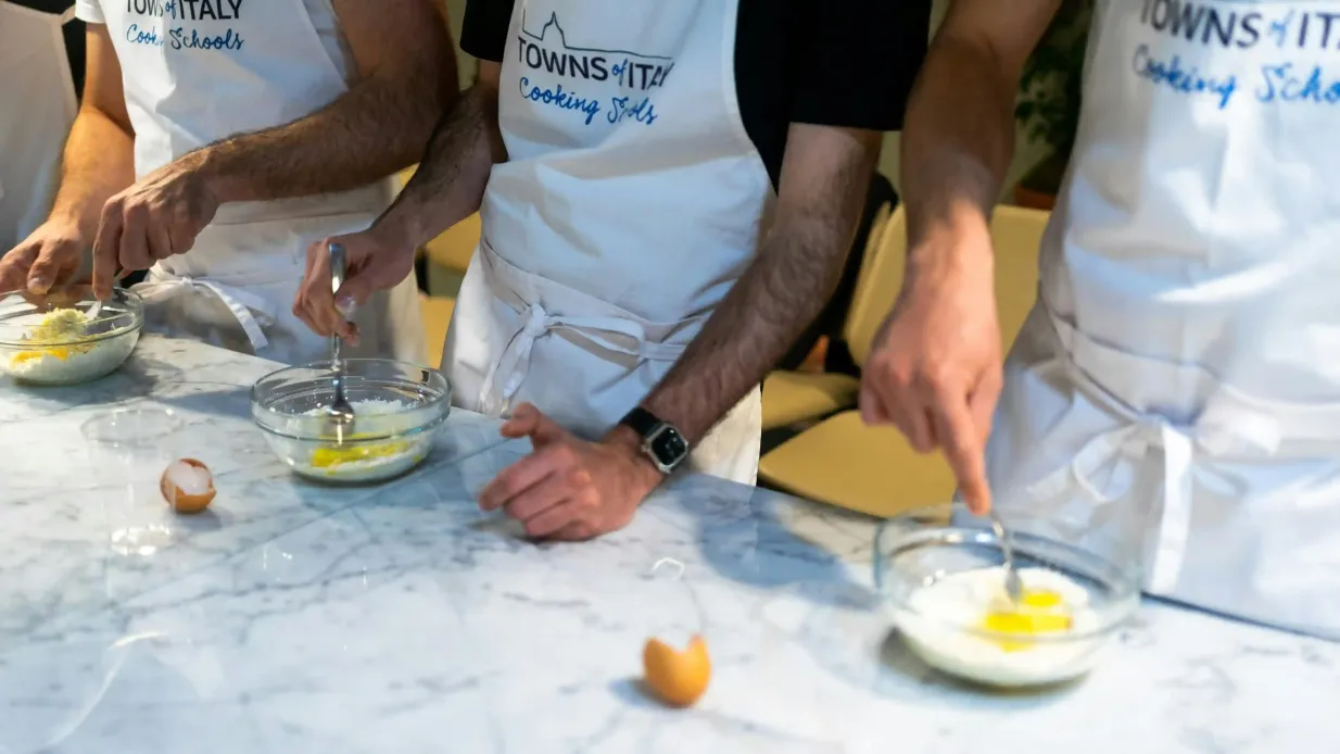 Rom: Pasta- und Gelato-Kochkurs Bereitgestellt von Towns of Italy S.r.l.