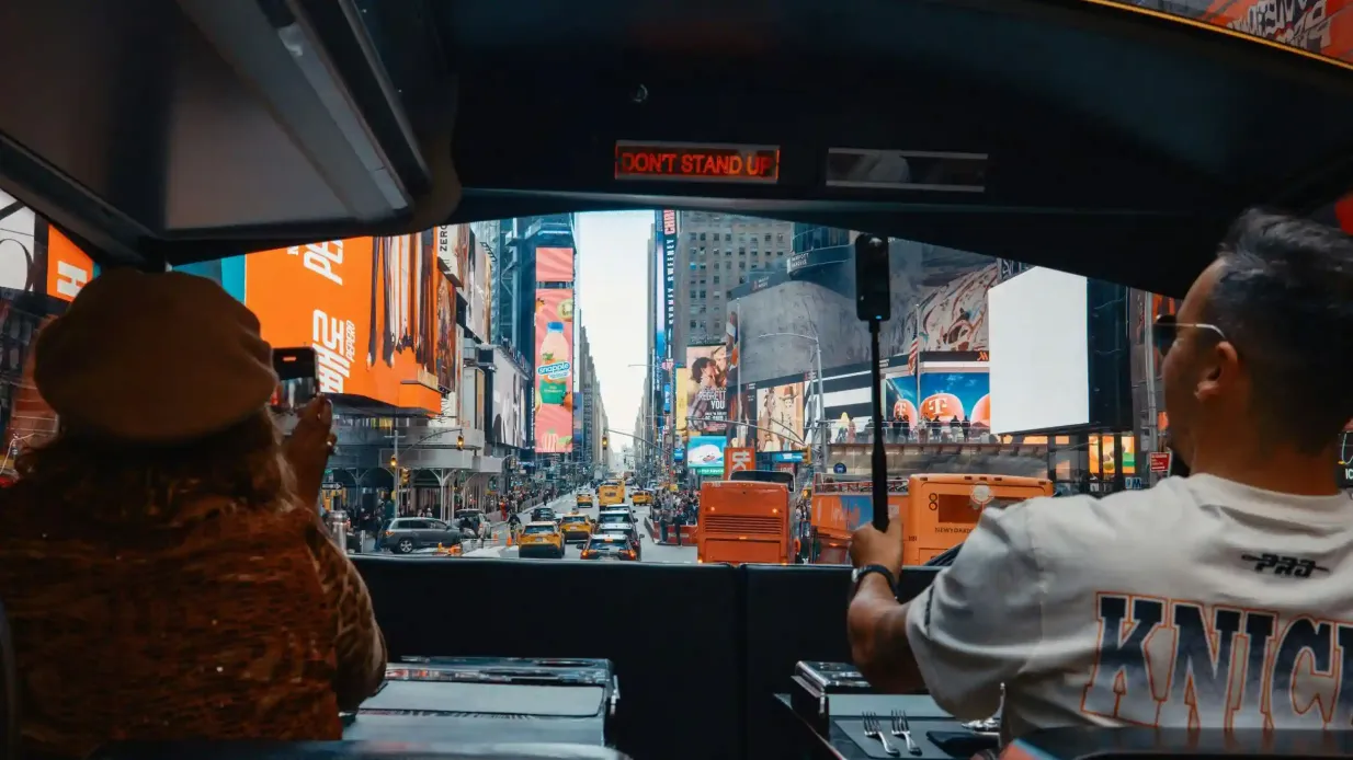 Bustronome Nova Iorque: City Bus Tour + Jantar