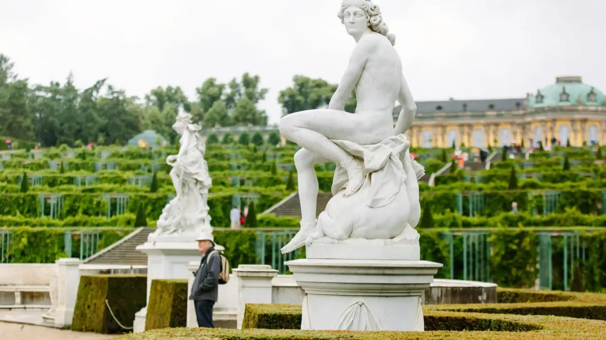 Potsdam: Guided Bike Tour + Roundtrip Train Transfer from Berlin Provided by Unlimited Biking Reservations, LLC