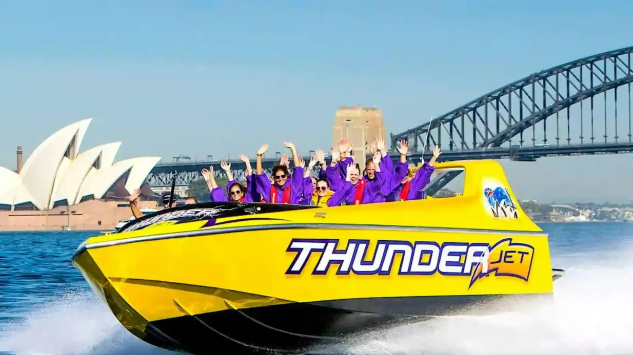 Sydney: 45 minutos de passeio de barco Thunder Jet