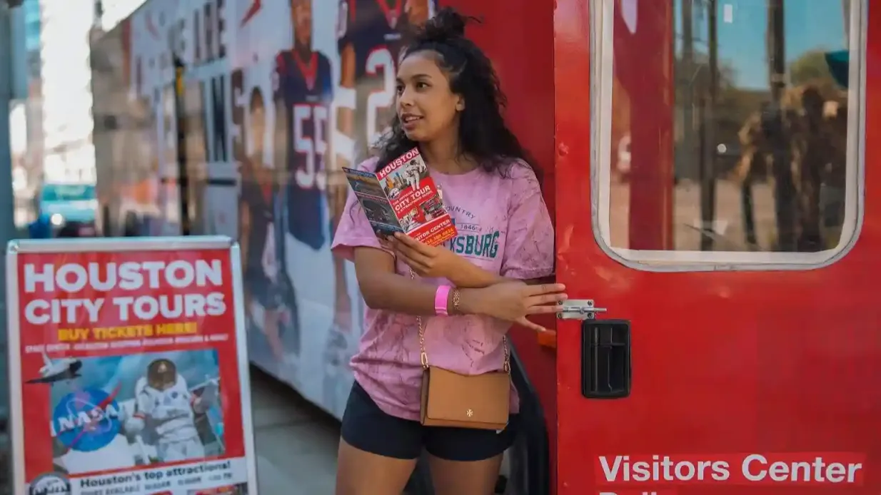 Houston : Visite guidée en bus à impériale + visite de Galveston Fournie par Houston City Tours LLC