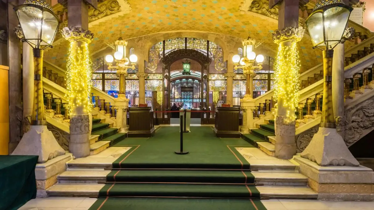 Palau de la Música Catalana: Guided Tour in Japanese or Korean
