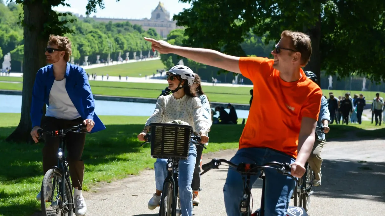 Versalles París: Visita guiada en bicicleta