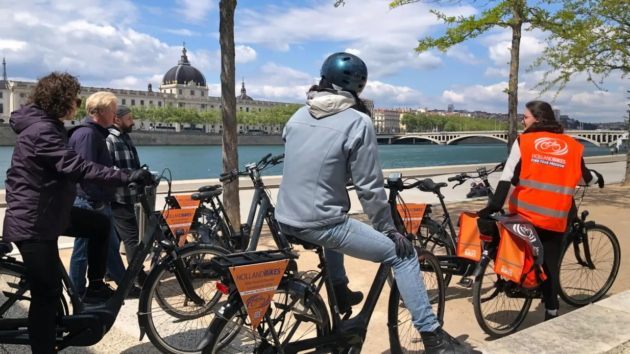 Lione: Tour guidato in bicicletta