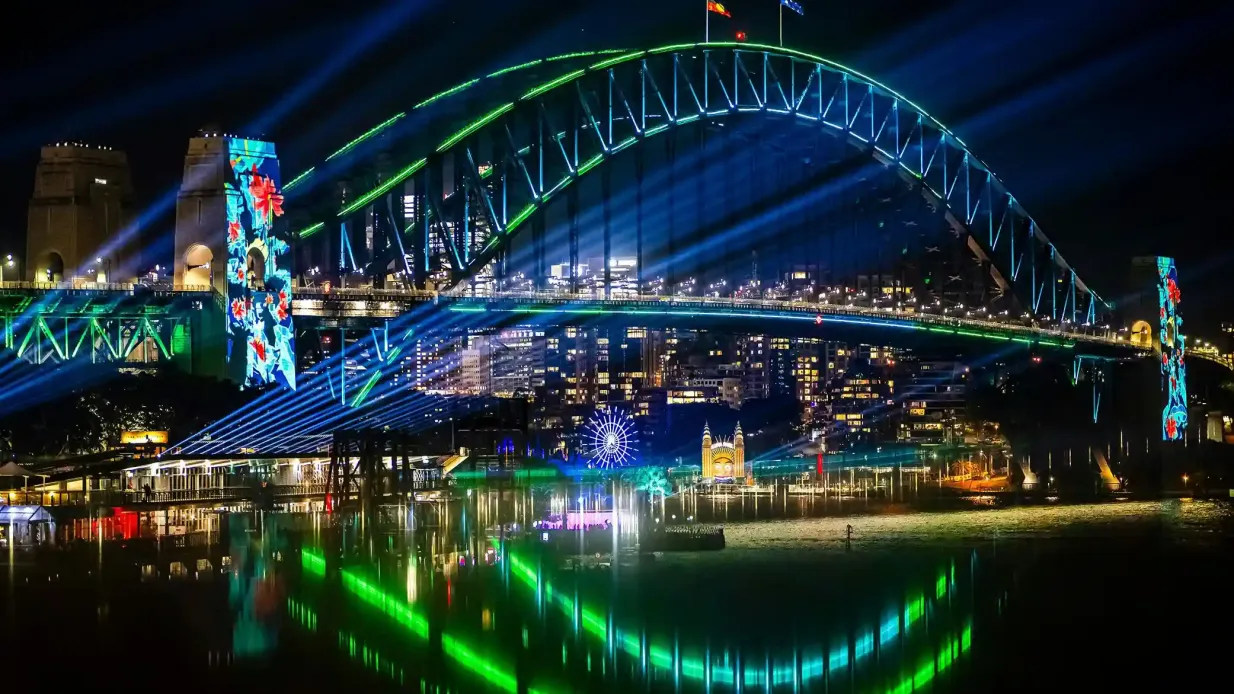 Sídney Crucero Nocturno Vivid Sydney