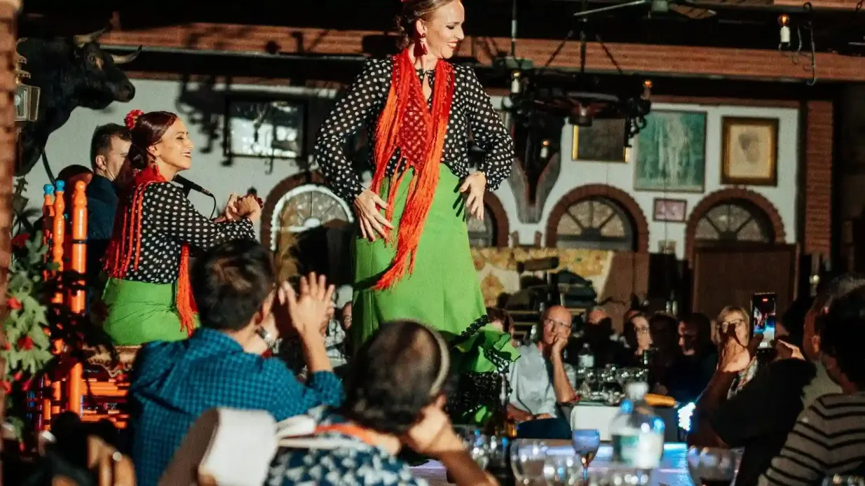 Las Lagunas de Mijas : Spectacle équestre en soirée + transfert à l'hôtel Fournie par central de reservas costa del sol sl