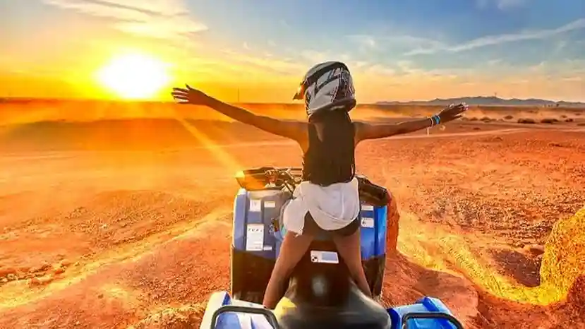 Desierto de Palmeraie: Aventura guiada de medio día en quad + traslados desde Marrakech Operado por Rak Adventure