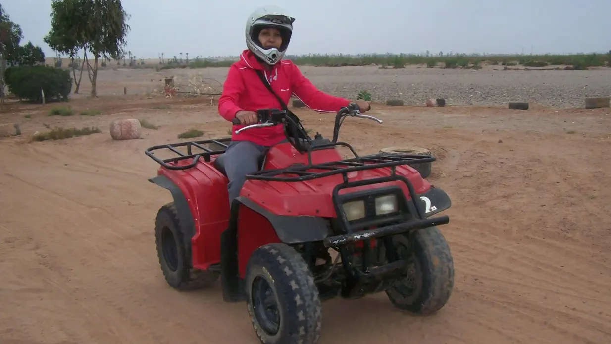 Marrakech : 2 heures de quad + transport aller-retour Fournie par Universal Travel Society - Utess Voyages
