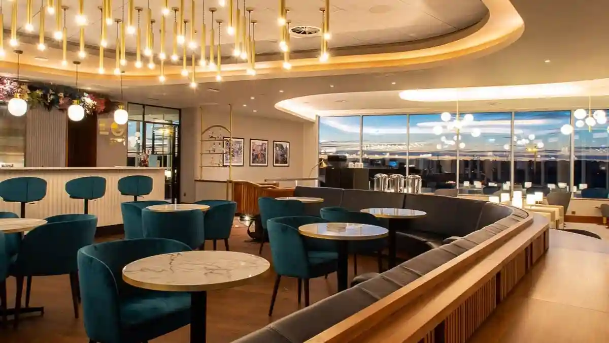 Aeroporto di Edimburgo: Lounge Turkish Airlines del Plaza Premium Group