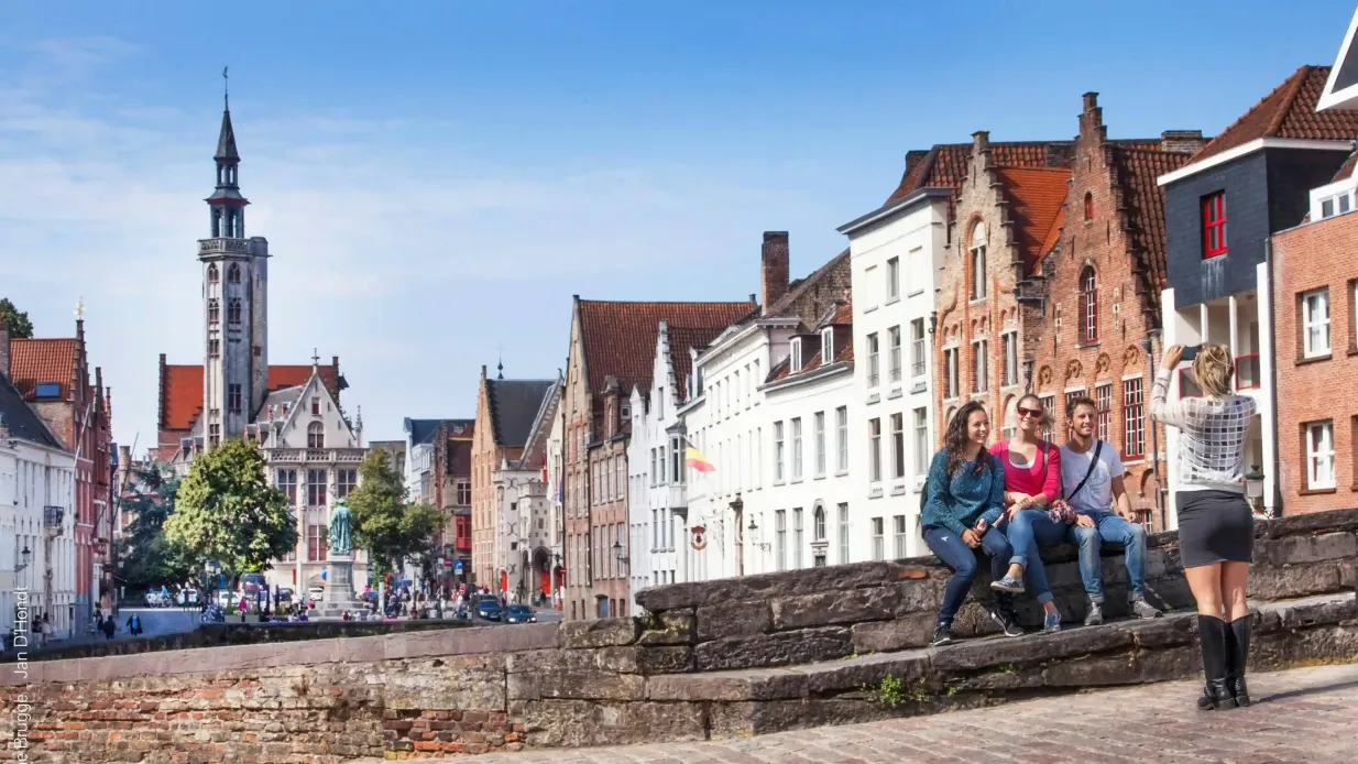 Bruges e Gante: Visita guiada de um dia a partir de Bruxelas + cruzeiro + visita ao chocolate