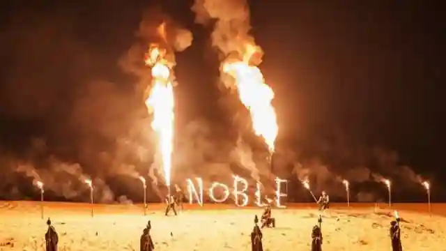 Noble Life Camp: Evening Desert Safari with BBQ Dinner + Transfers