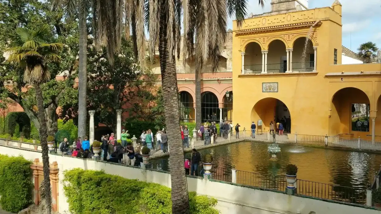 Real Alcázar de Sevilha: bilhete de acesso rápido + tour guiado
