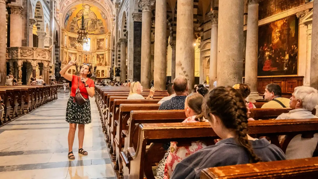 Tour de Pise et Cathédrale : Visite guidée + dégustations