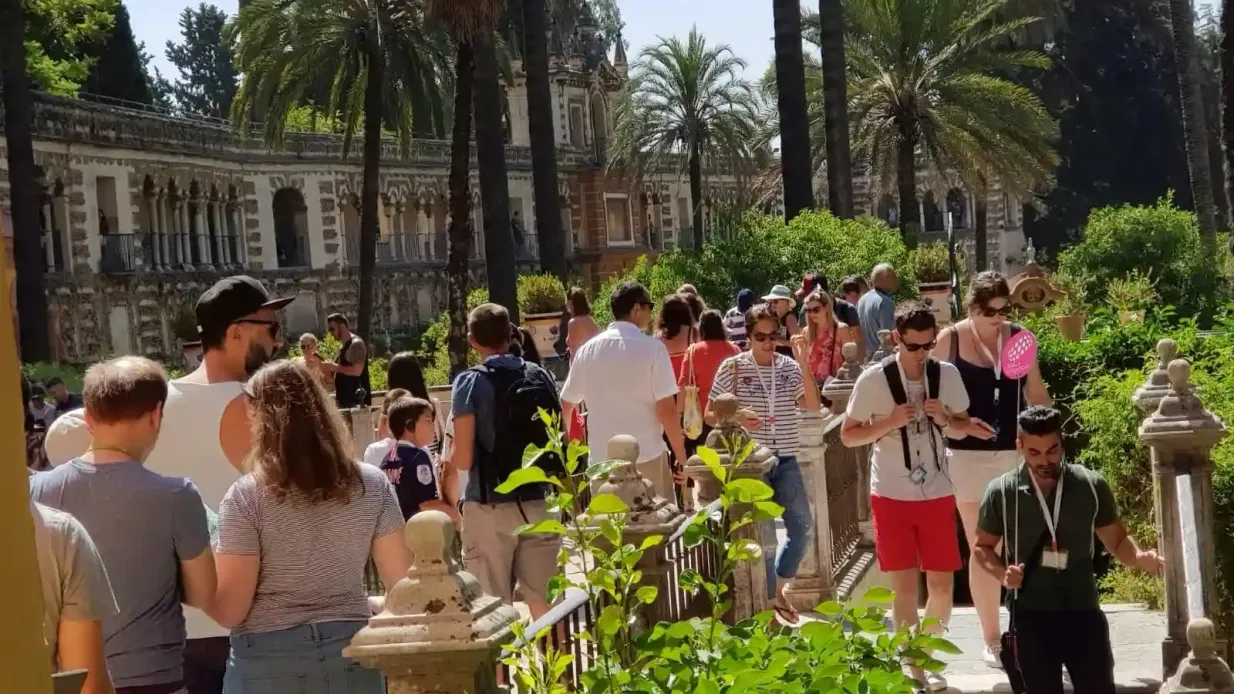 Alcázar de Séville : Billet d'entrée + Visite guidée Fournie par Sevilla Official Tours S C AND