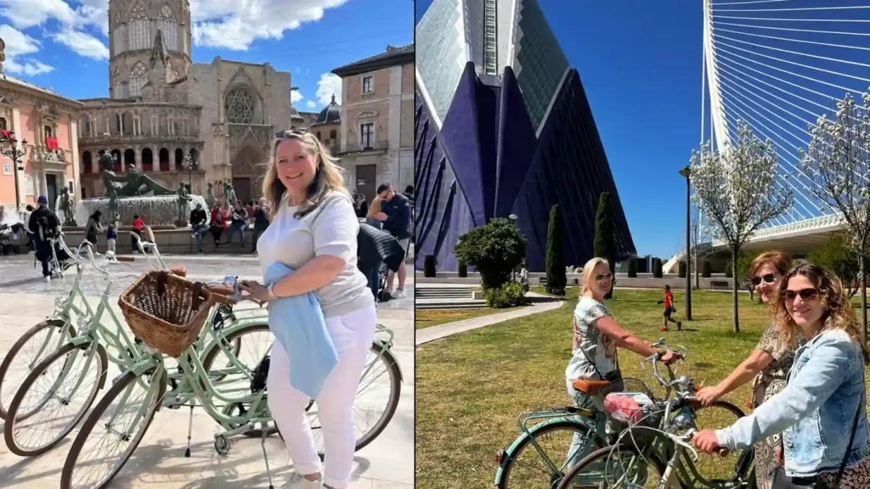 Valência: Passeio de bicicleta com áudio-guia