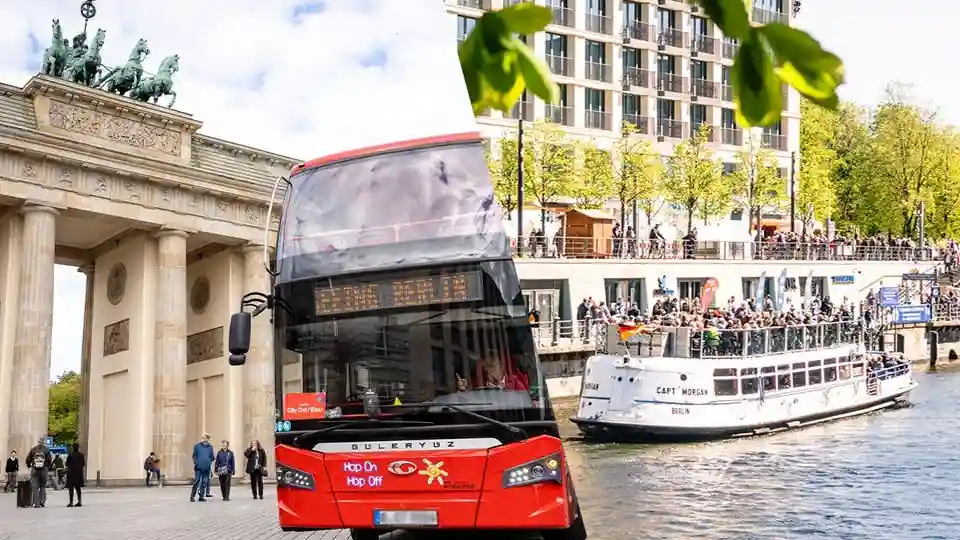 Red Sightseeing Berlin: 48-Hr Hop-on Hop-off Bus + Cruise Provided by Tiqets International B.V.