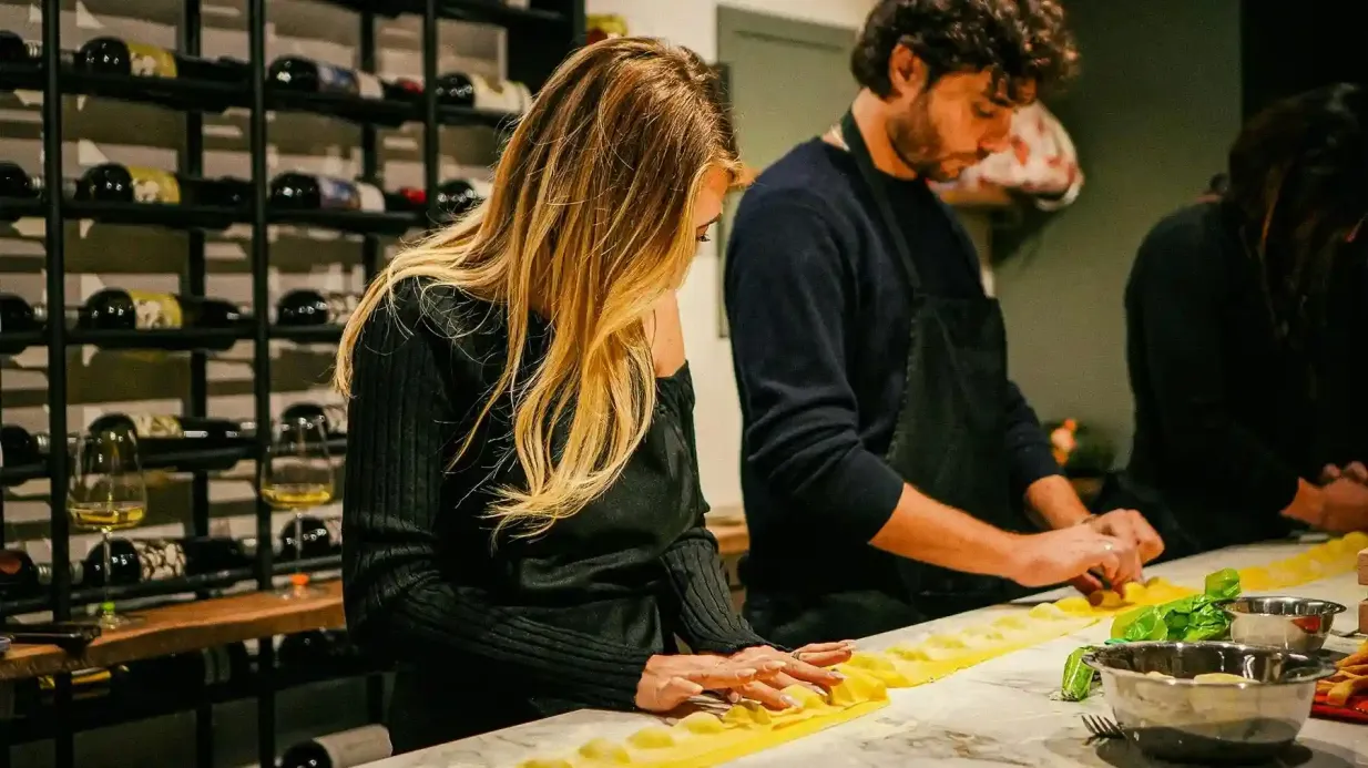 Rome : Cours de cuisine sur les raviolis et le tiramisu