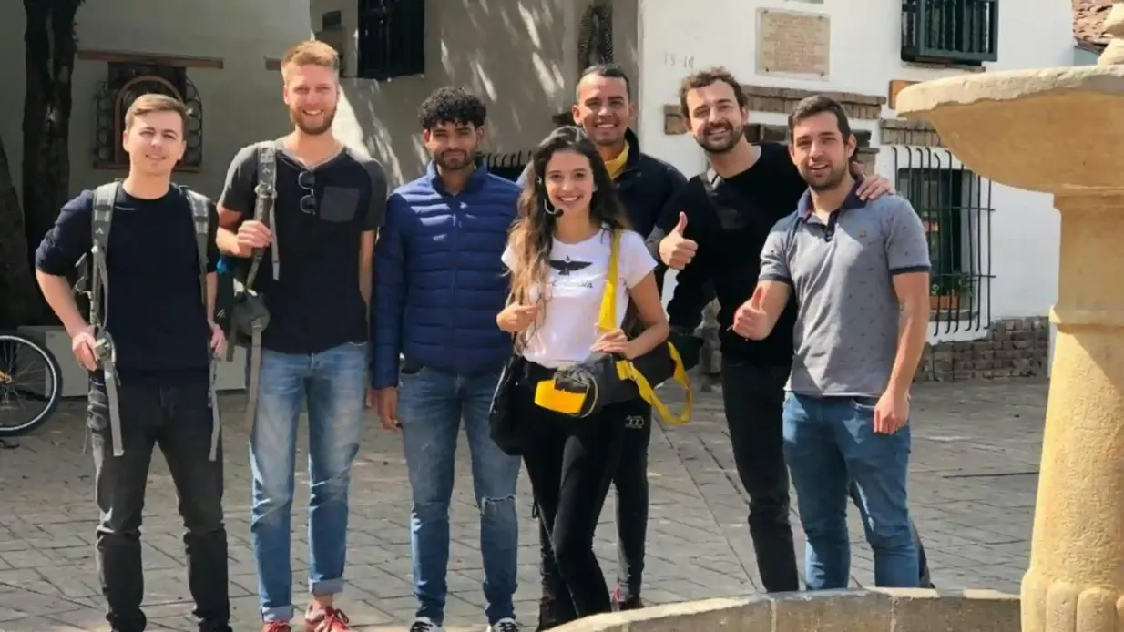 La Candelaria Bogotà: Tour guidato a piedi