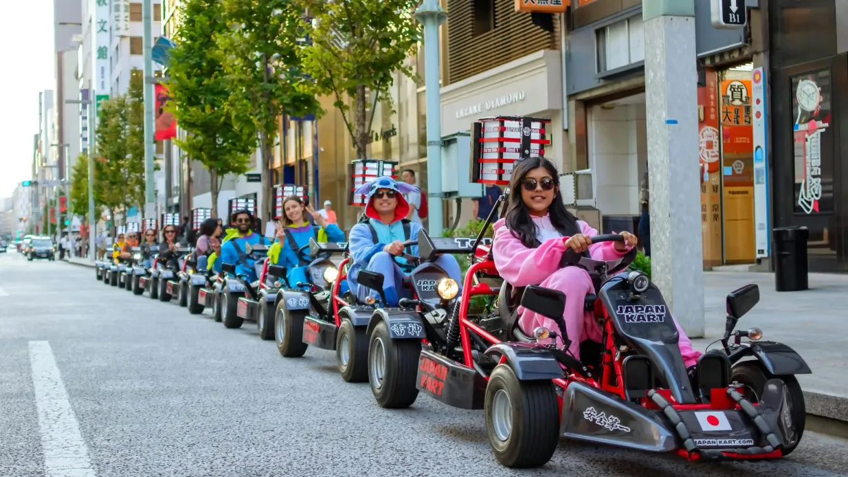 Asakusa Tokyo: 1-Hr Go-kart Tour