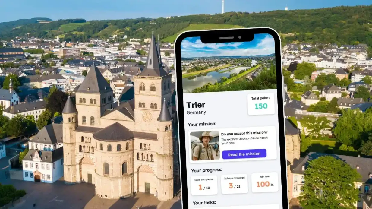 Trier: Jogo de exploração da cidade Organizado por Wanderway
