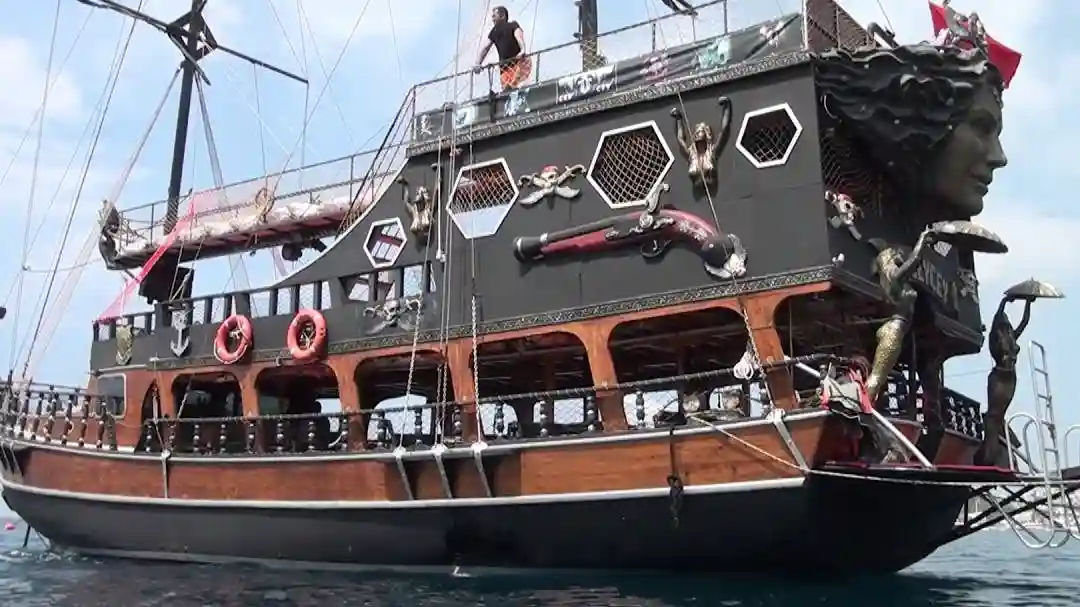 Bodrum: Pirate Party Boat Trip Provided by Morning Tour Travel Services