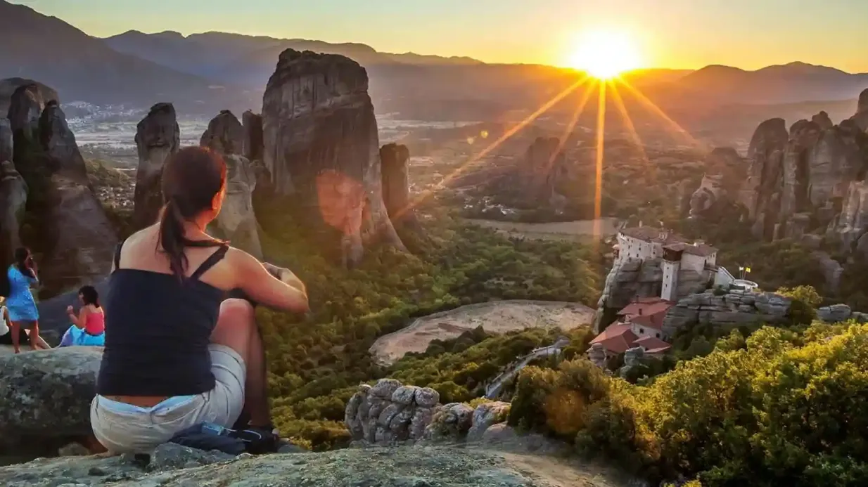 Meteora: Excursión guiada de medio día al atardecer + Traslados Operado por METEORA MARKETING ENTERPRISE SMPC