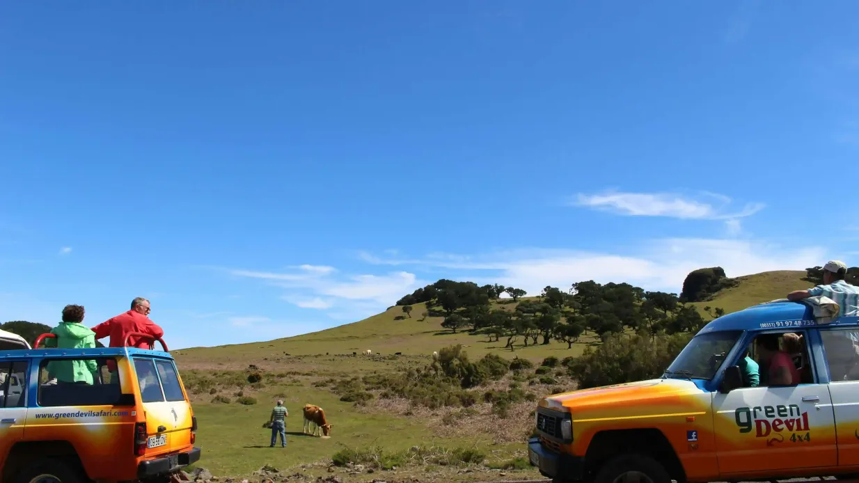 Madeira: Excursión guiada en Jeep 4x4 descapotable Operado por Green Devil Safari Unipessoal Lda