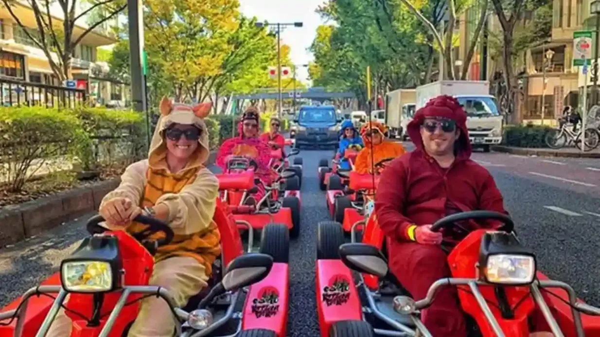 Tokio: Geführte Go-Kart Tour