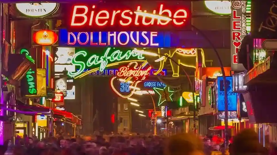 Reeperbahn Hambourg : Visite guidée avec boisson