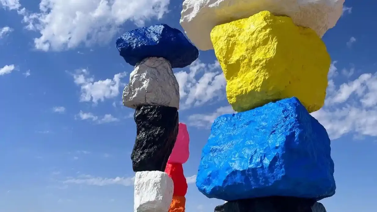 Vale do Fogo e Sete Montanhas Mágicas: Excursão de um dia saindo de Las Vegas
