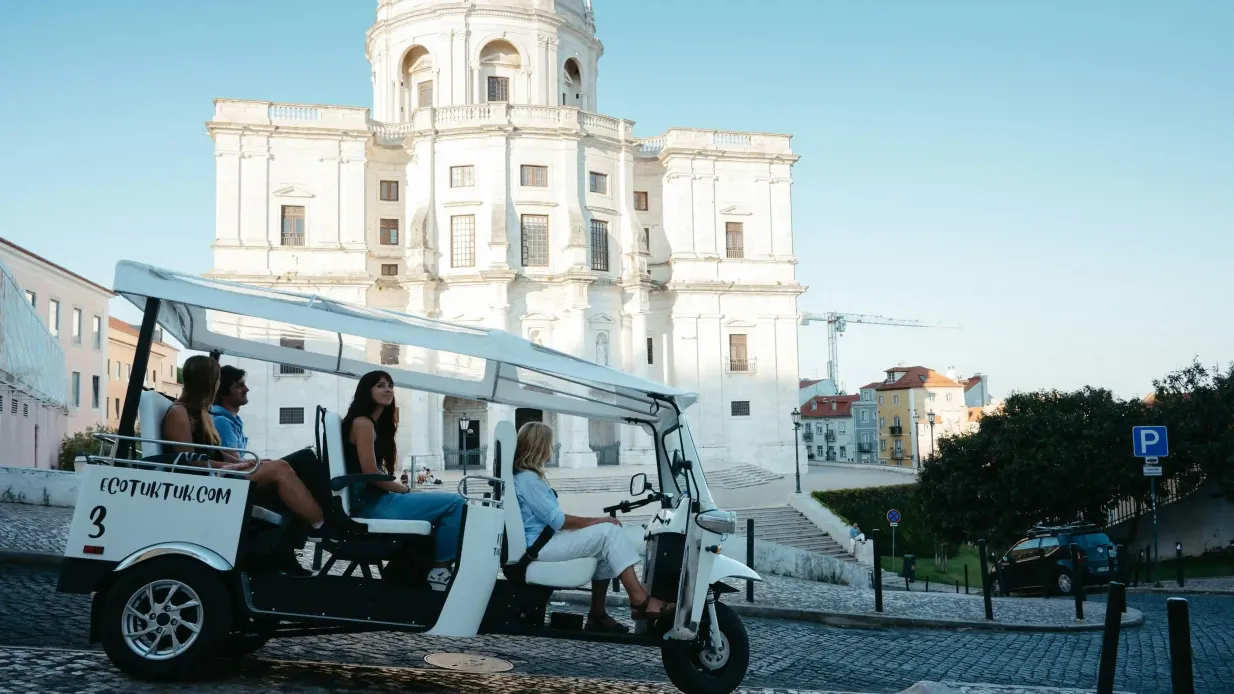 Lisbonne : 2 heures d'éco-tuk-tuk de bienvenue