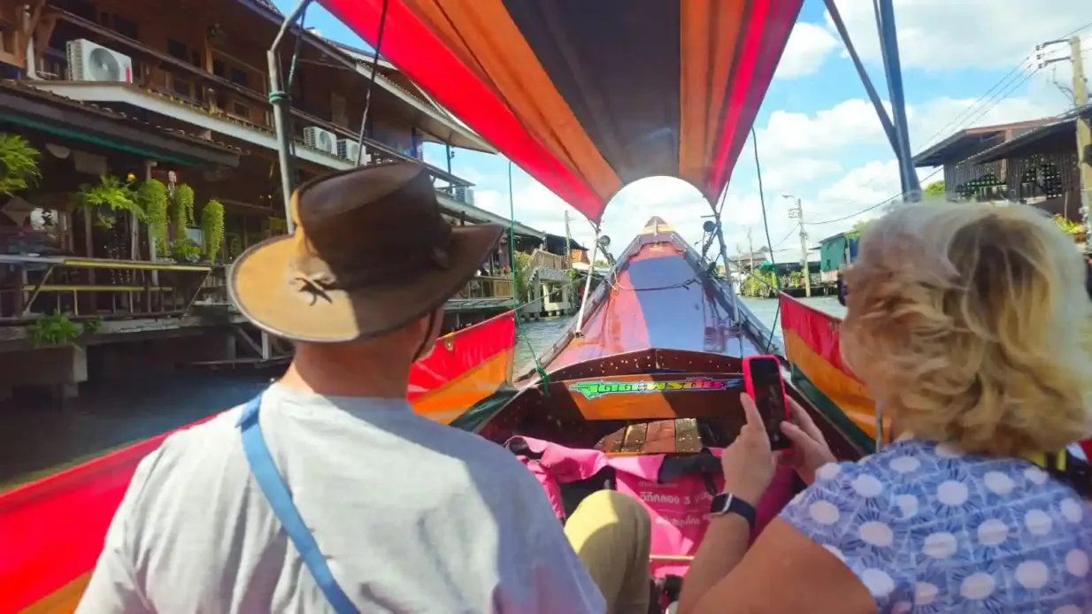 Bangkok: 2-stündige geführte Kanal-Longtail-Boots-Tour
