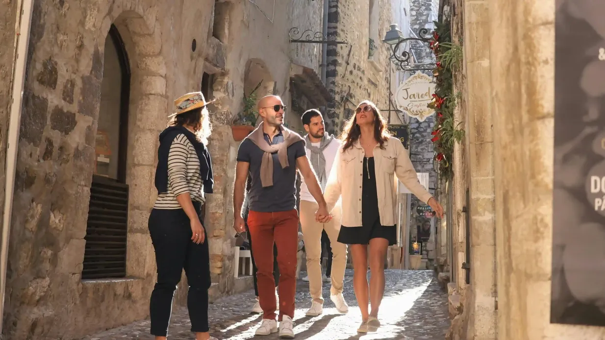 Cannes y Antibes: Visita guiada + Transporte