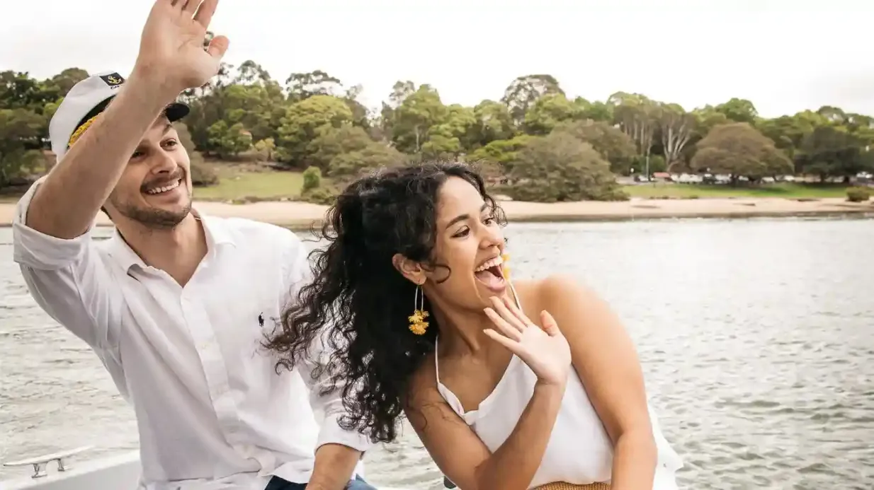 Sydney : Location d'un bateau électrique privé à Cabarita Point