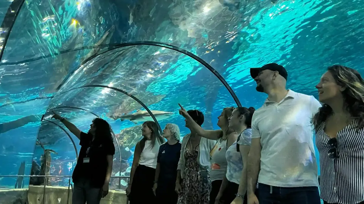 Acquario di Barcellona: Tour guidato