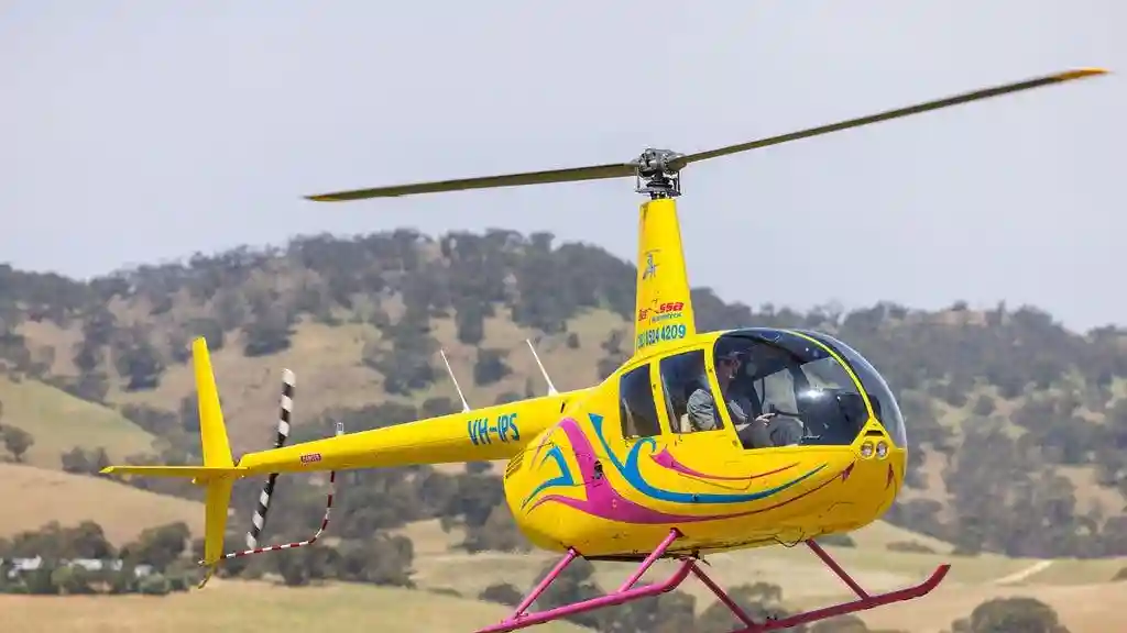 Barossa méridionale et réservoirs : Vol privé en hélicoptère de 15 minutes Fournie par Barossa Helicopters