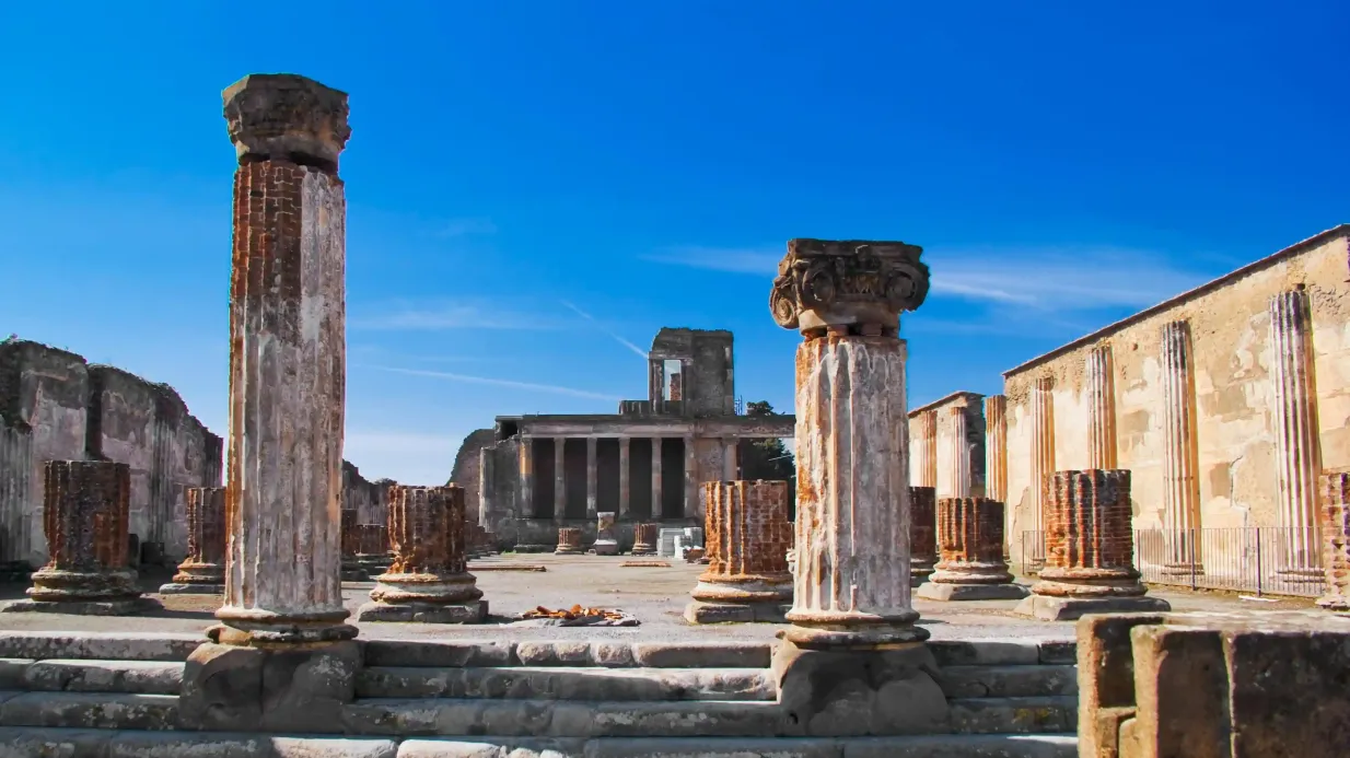 Pompeii & Vesuvius: Skip The Line Ticket + Roundtrip from Naples Port Provided by Around Vesuvio